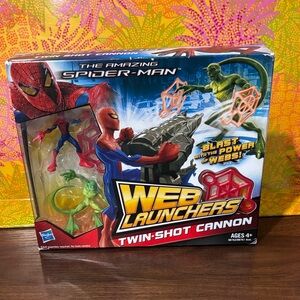 Hasbro Spider-Man Web Launchers Twin-Shot Cannon - NWT